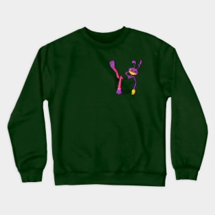 Glitched Jax To Go Crewneck Sweatshirt